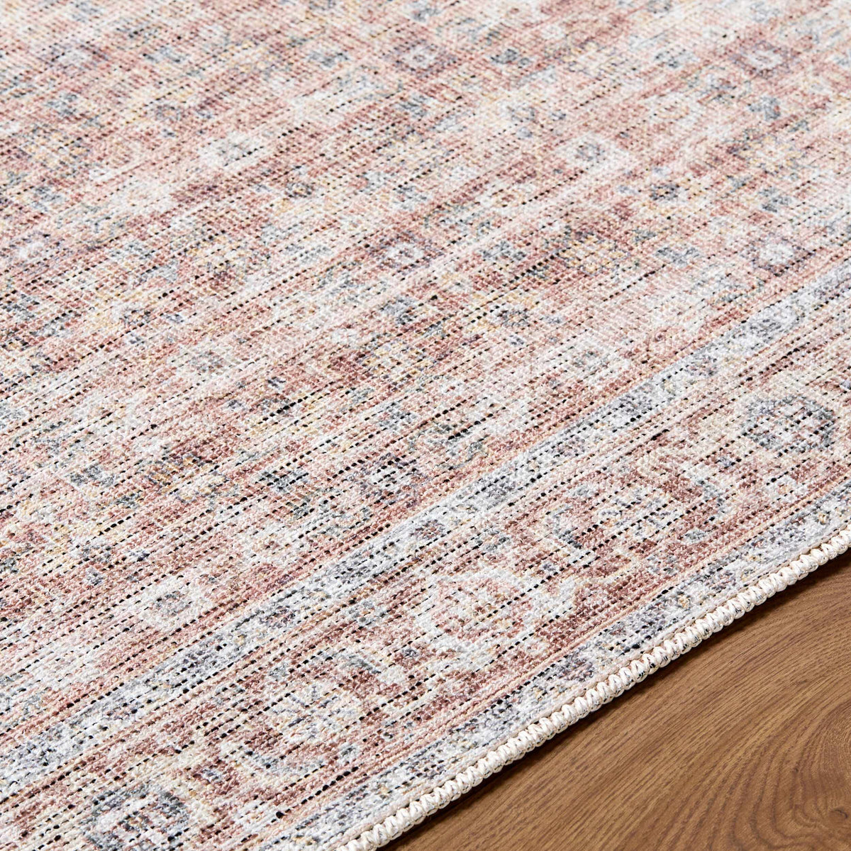 Aureta Machine Woven Becki Owens x LIVABLISS BOAU-2300 Washable Area Rug