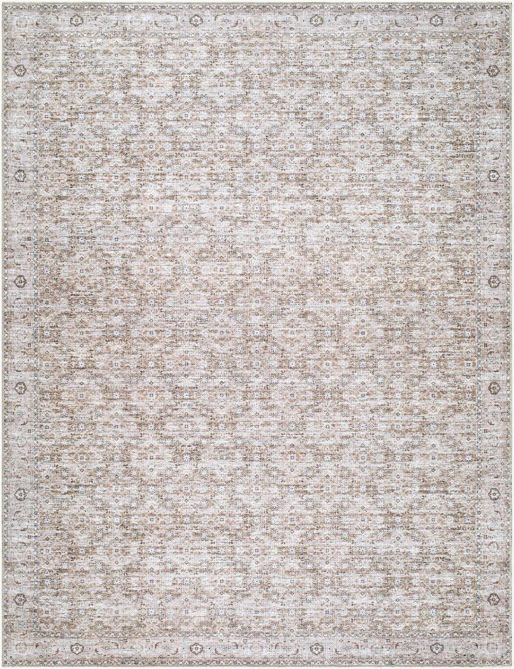 Aureta Machine Woven Becki Owens x LIVABLISS BOAU-2302 Washable Area Rug