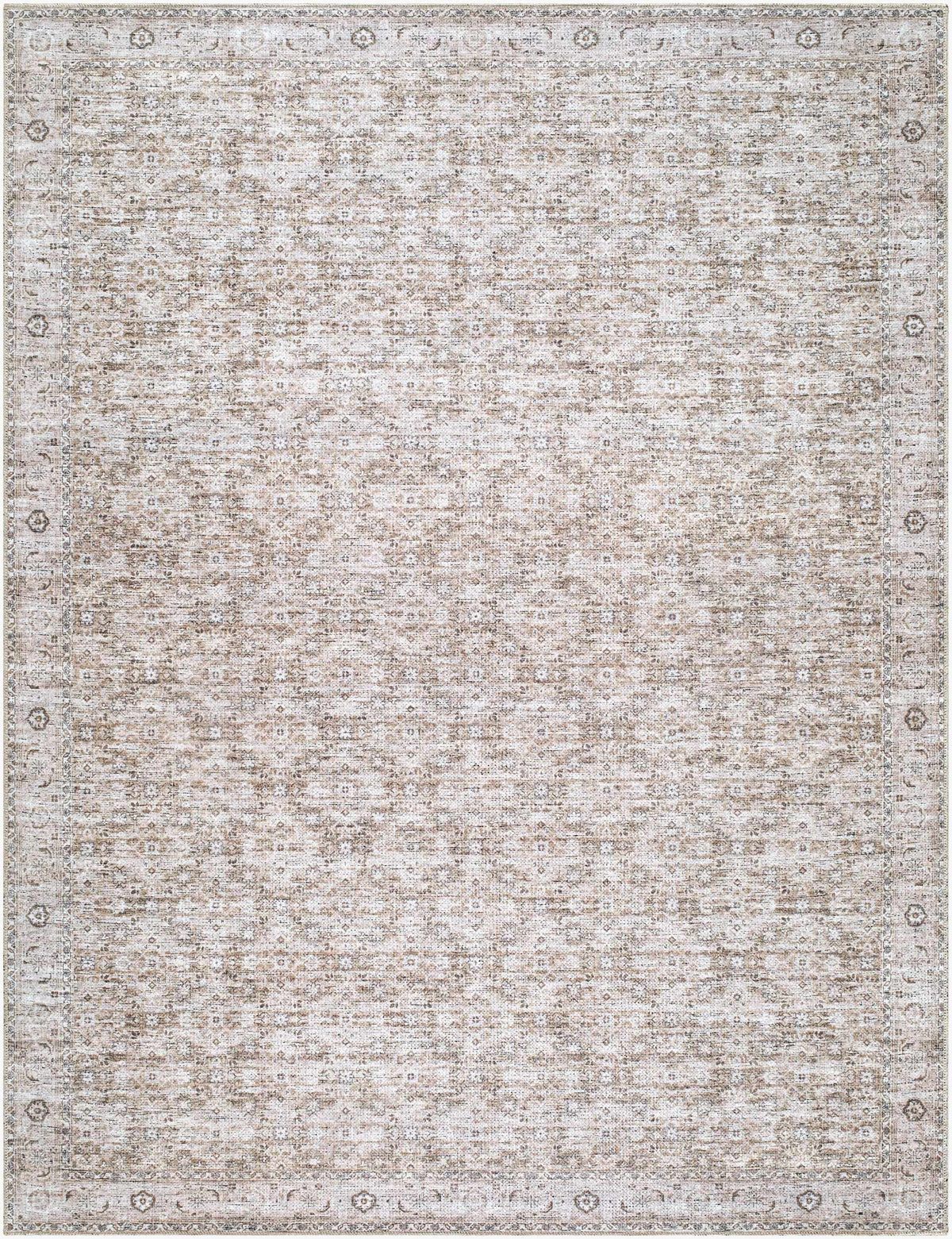 Aureta Machine Woven Becki Owens x LIVABLISS BOAU-2302 Washable Area Rug