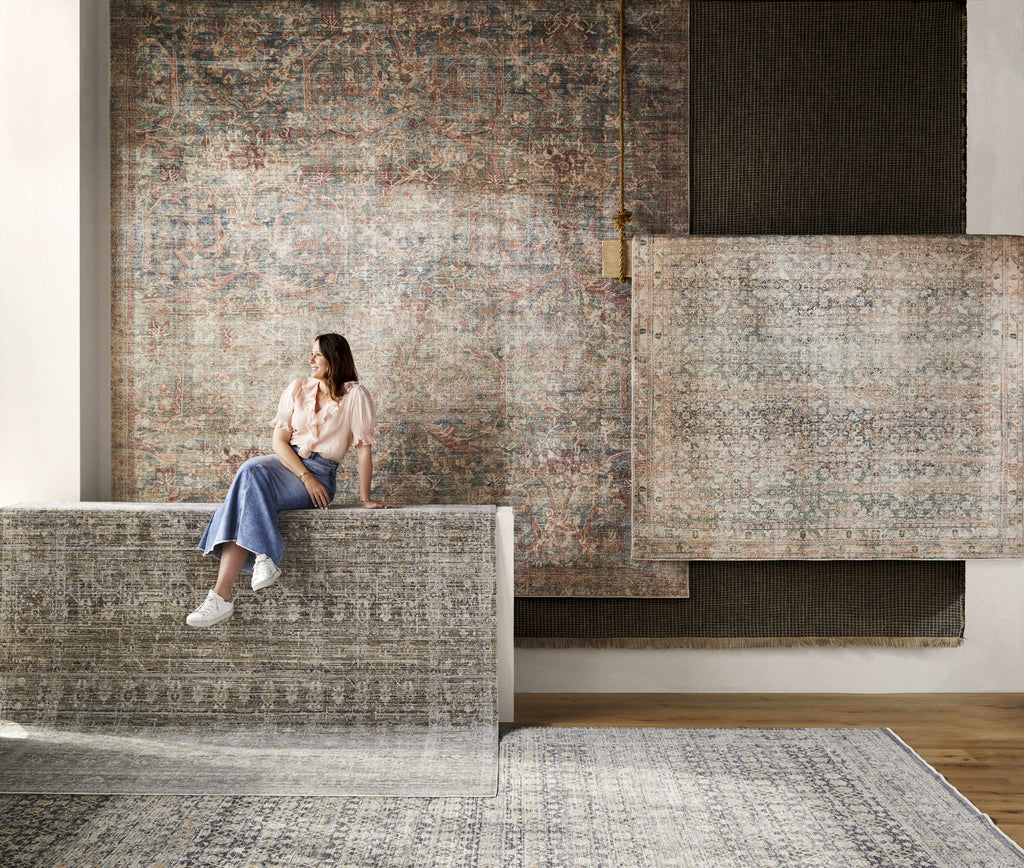 Margaret Outdoor Machine Woven Becki Owens x LIVABLISS BOMG-2308 Washable Area Rug