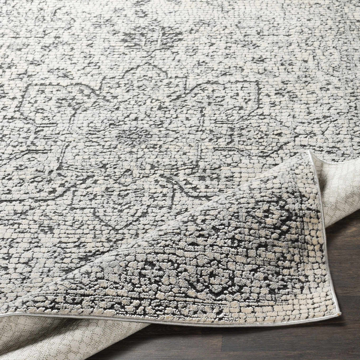 Bosphorus Black Mosaic Rug - Clearance