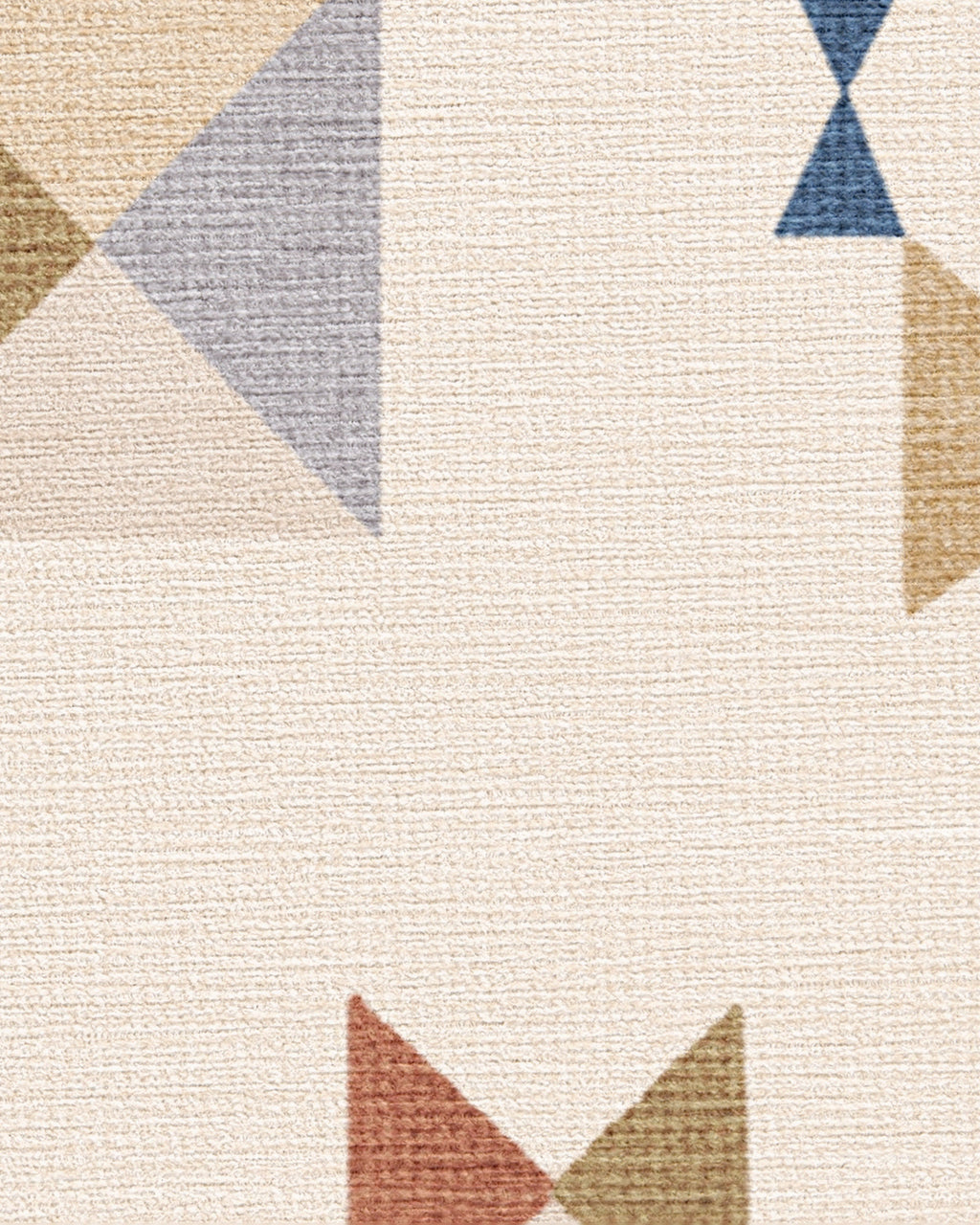 Bowtie Natural Flatwoven Rug by Jonathan Adler