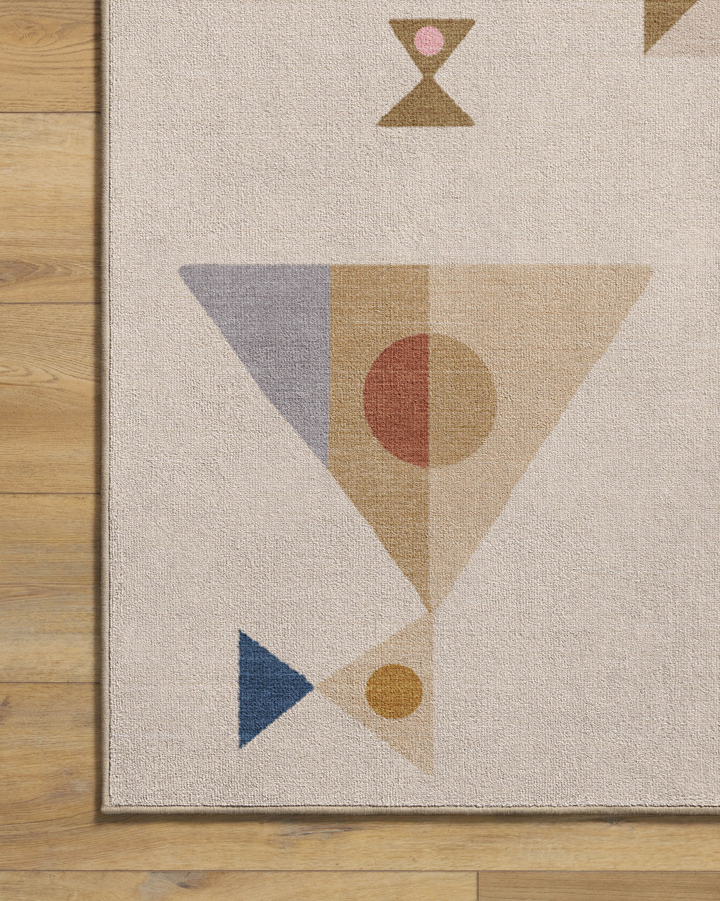 Bowtie Natural Rug by Jonathan Adler