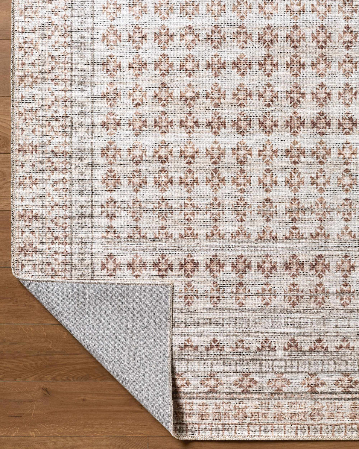 Zafira Machine Woven Becki Owens x LIVABLISS BOZF-2300 Washable Area Rug