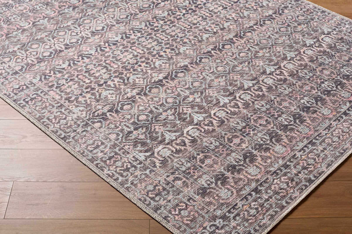Zafira Machine Woven Becki Owens x LIVABLISS BOZF-2301 Washable Area Rug