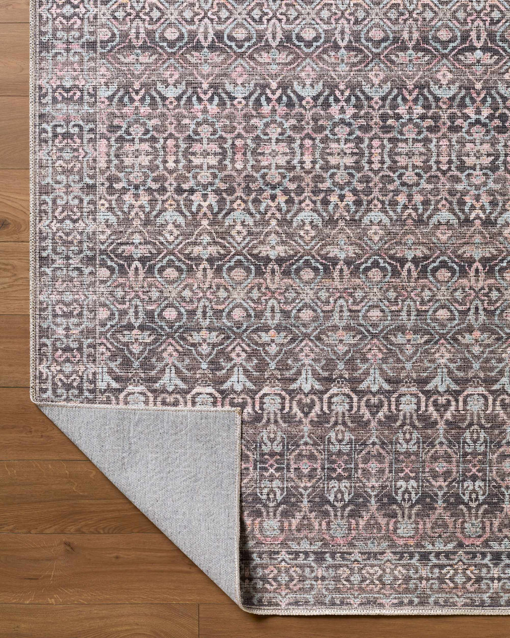 Zafira Machine Woven Becki Owens x LIVABLISS BOZF-2301 Washable Area Rug