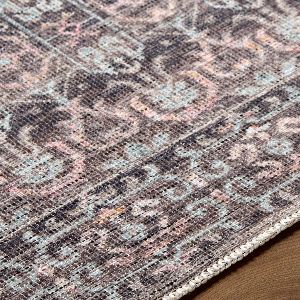Zafira Machine Woven Becki Owens x LIVABLISS BOZF-2301 Washable Area Rug