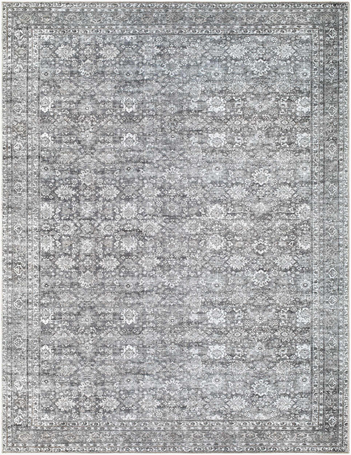 Zafira Machine Woven Becki Owens x LIVABLISS BOZF-2303 Washable Area Rug
