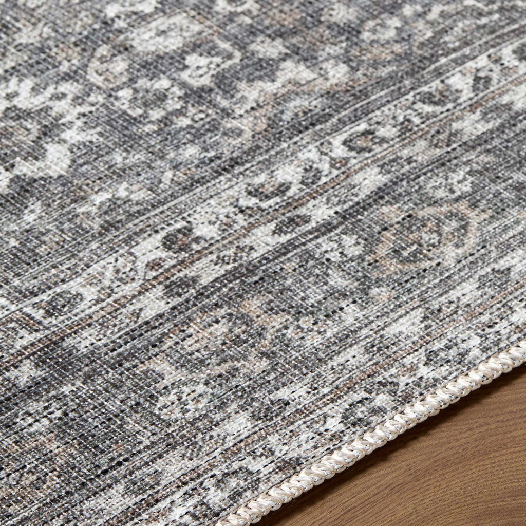 Zafira Machine Woven Becki Owens x LIVABLISS BOZF-2303 Washable Area Rug