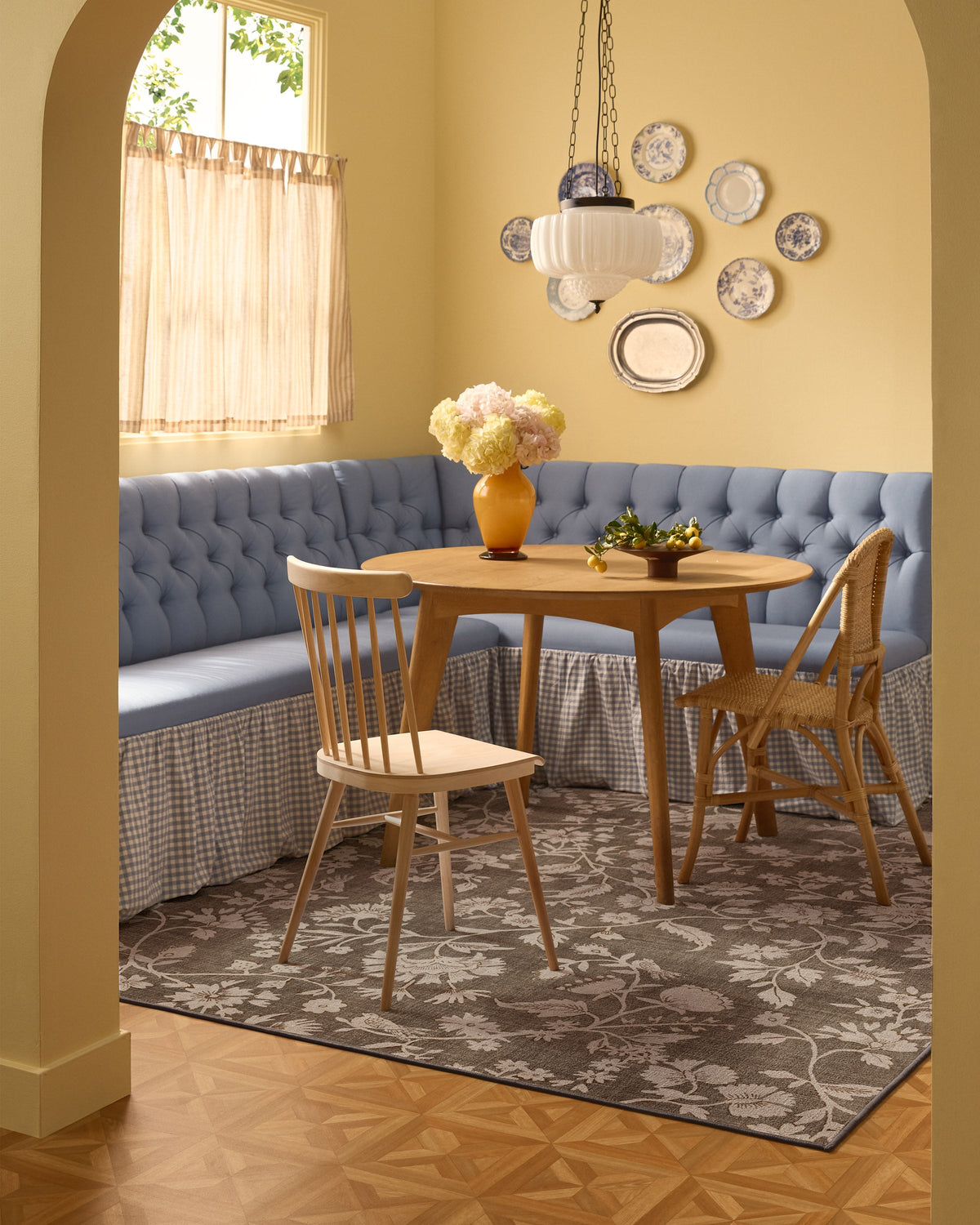 Brenna Brown & Taupe Rug