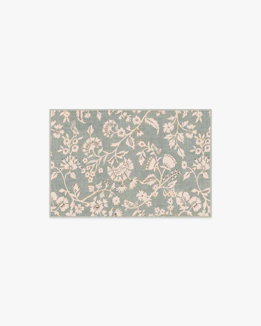Brenna Sage Green & Cream Rug