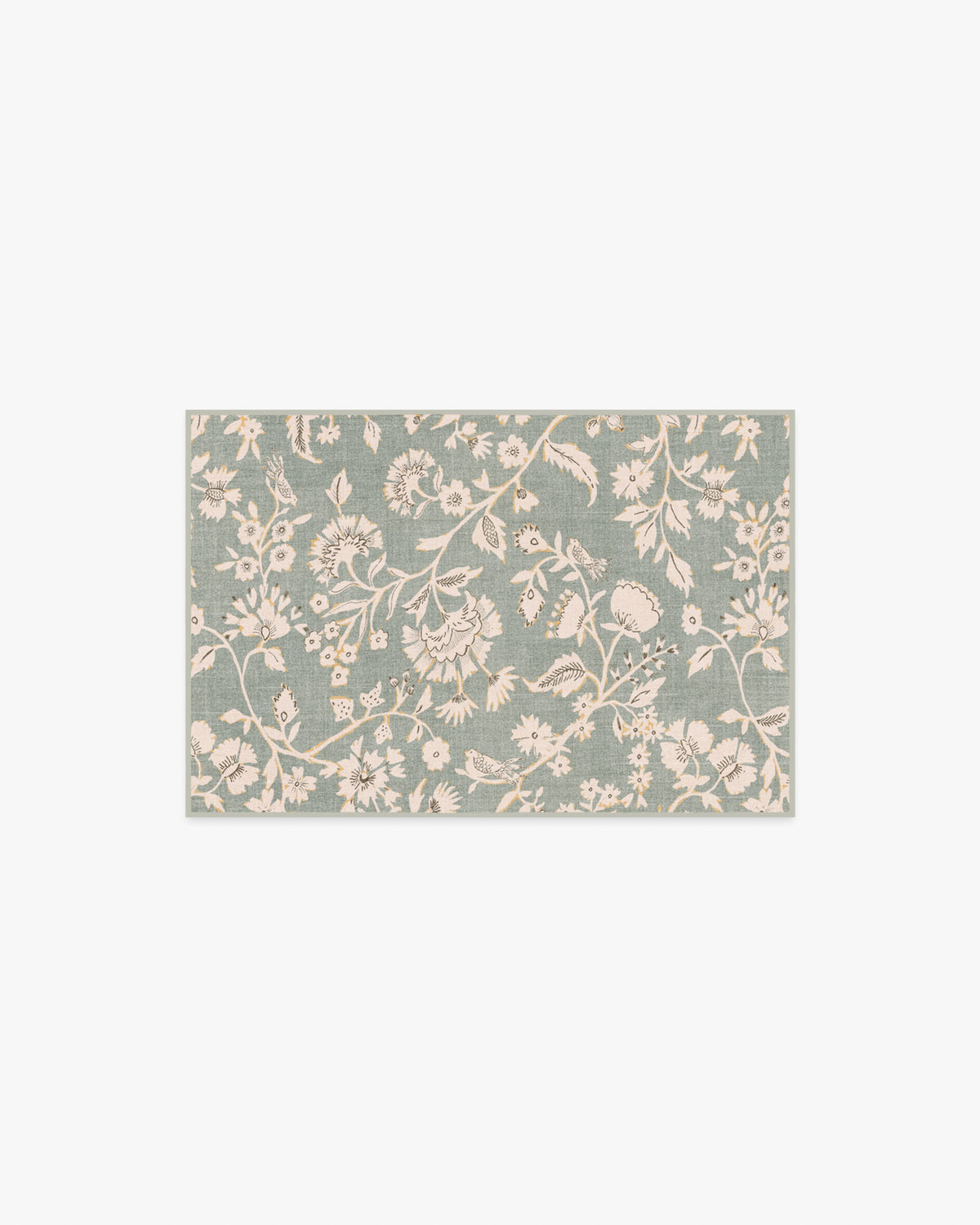 Brenna Sage Green & Cream Rug