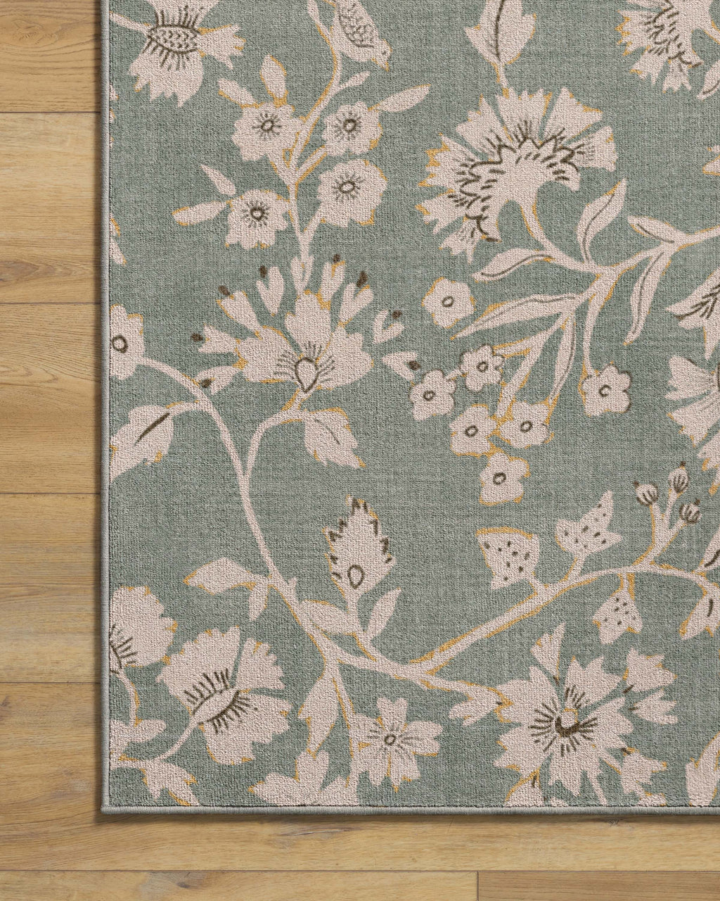 Brenna Sage Green & Cream Rug