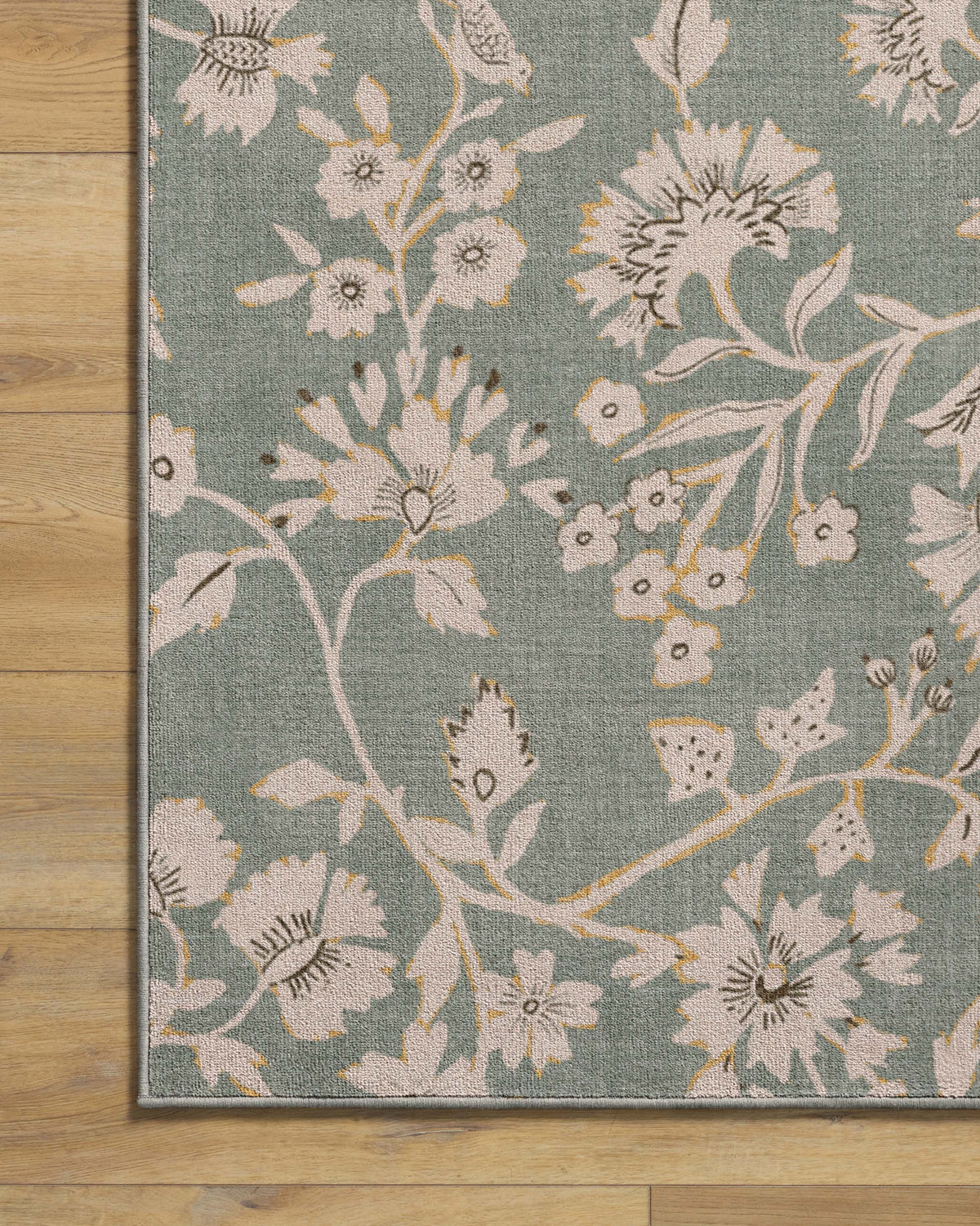 Brenna Sage Green & Cream Rug
