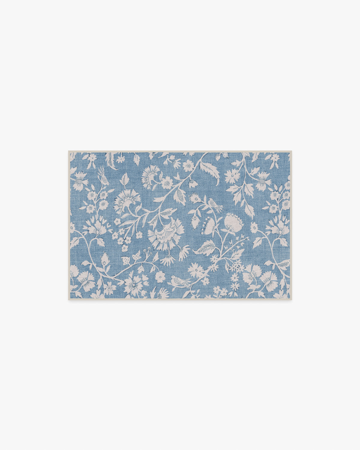 Brenna Slate Blue & Cream Rug