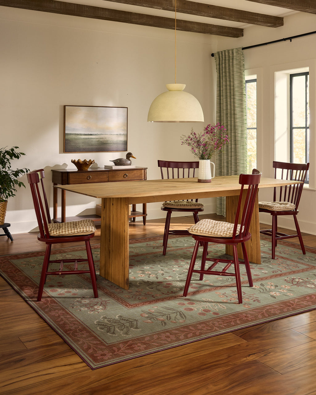 Briar Sage & Rust Rug
