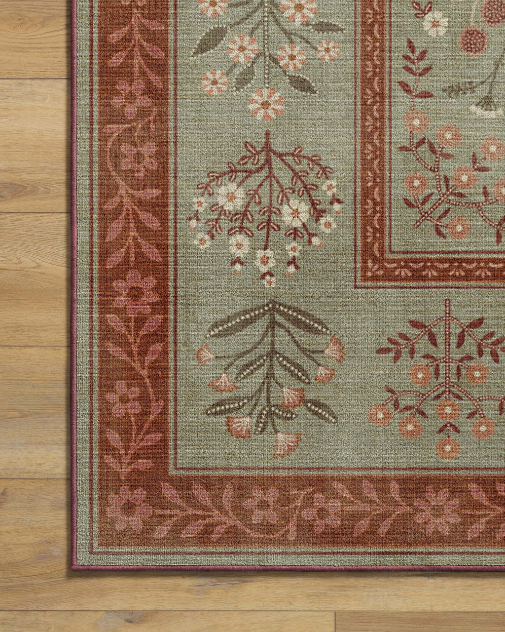 Briar Sage & Rust Rug