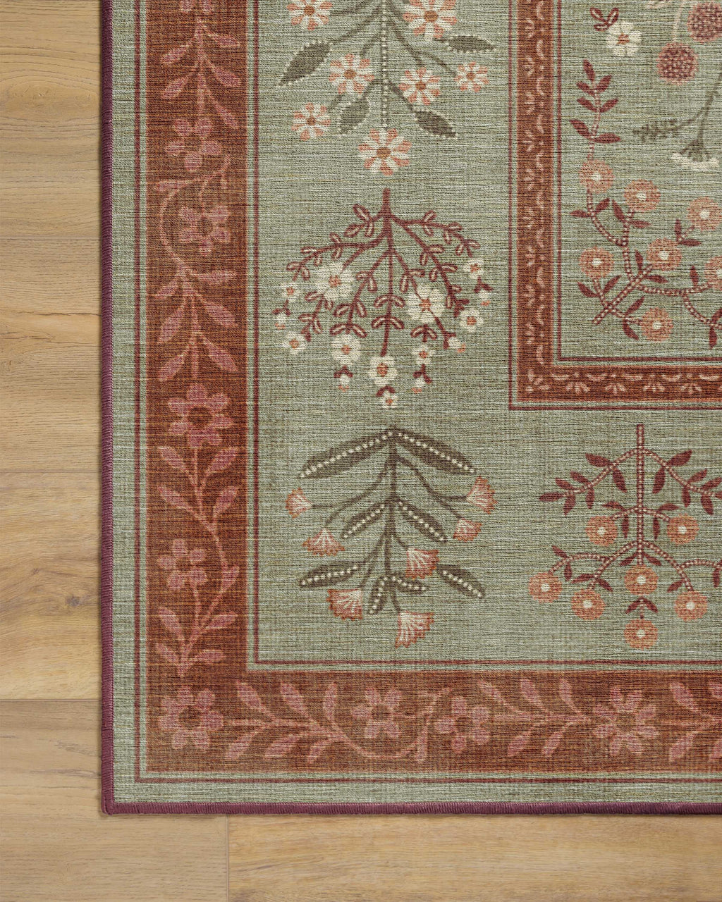 Briar Sage & Rust Flatwoven Rug