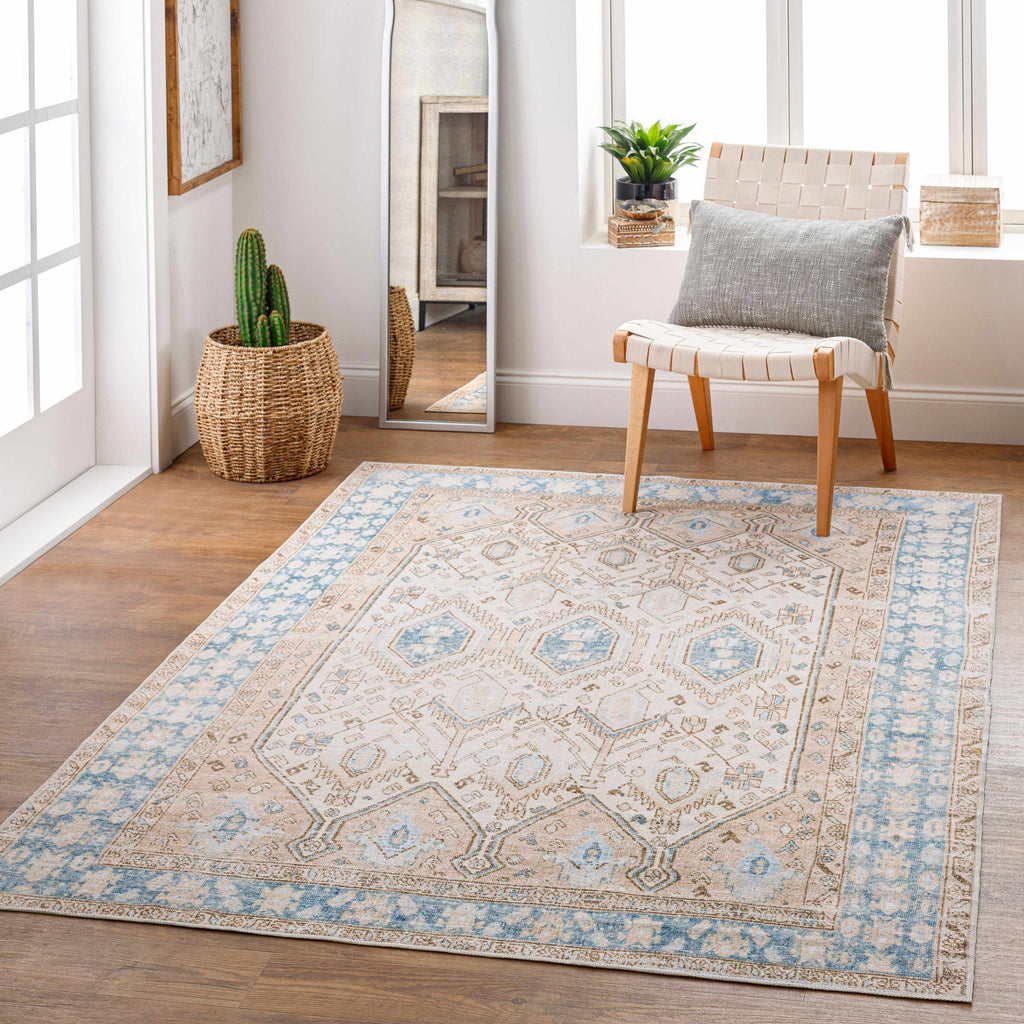 Buayan Washable Area Rug - Clearance
