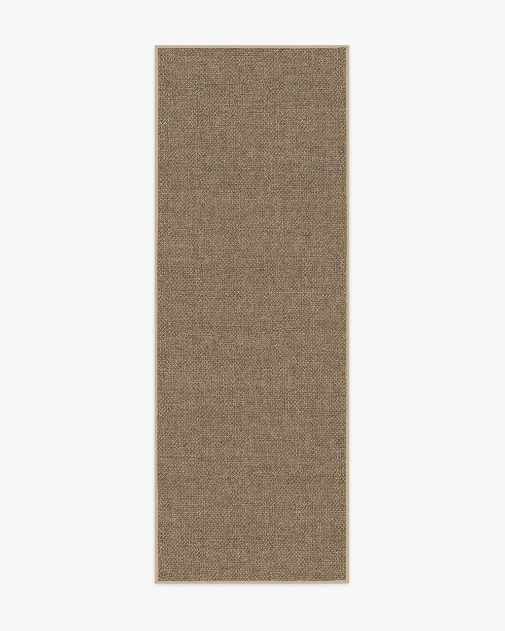 Burlap Solid Sand Re-Jute Rug