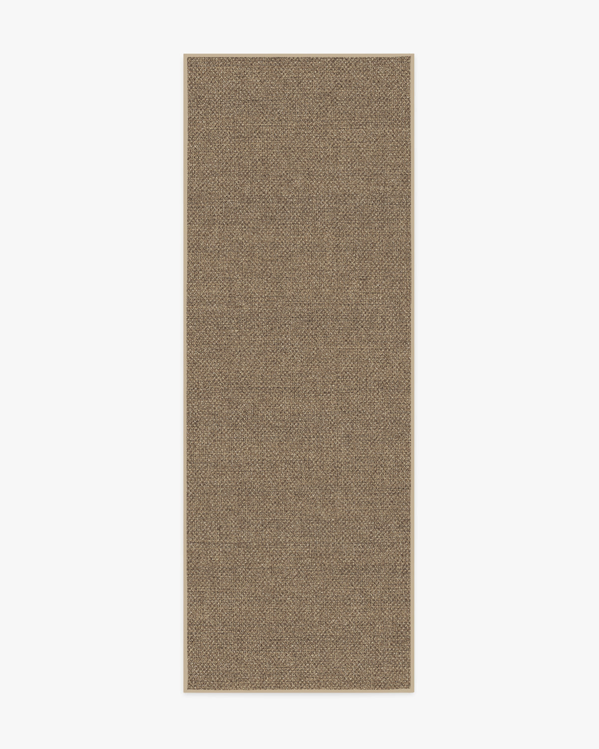 Burlap Solid Sand Re-Jute Rug