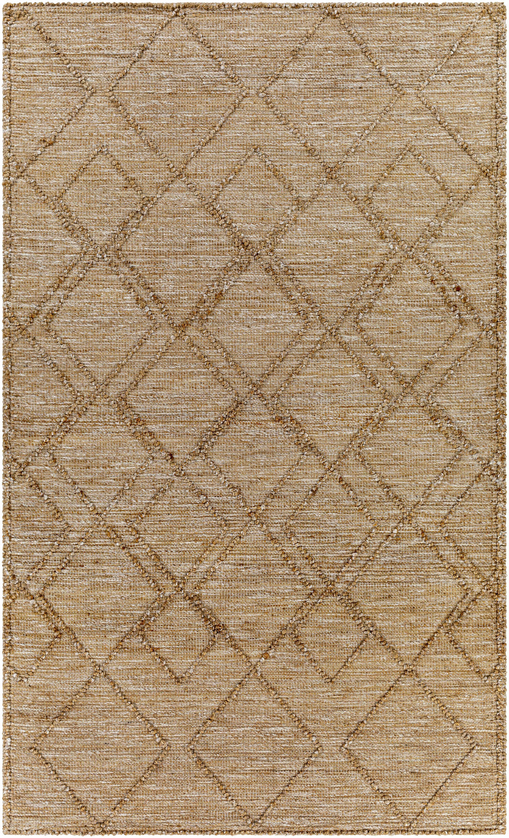 Buse Hand Woven Beige Area Rug - Clearance