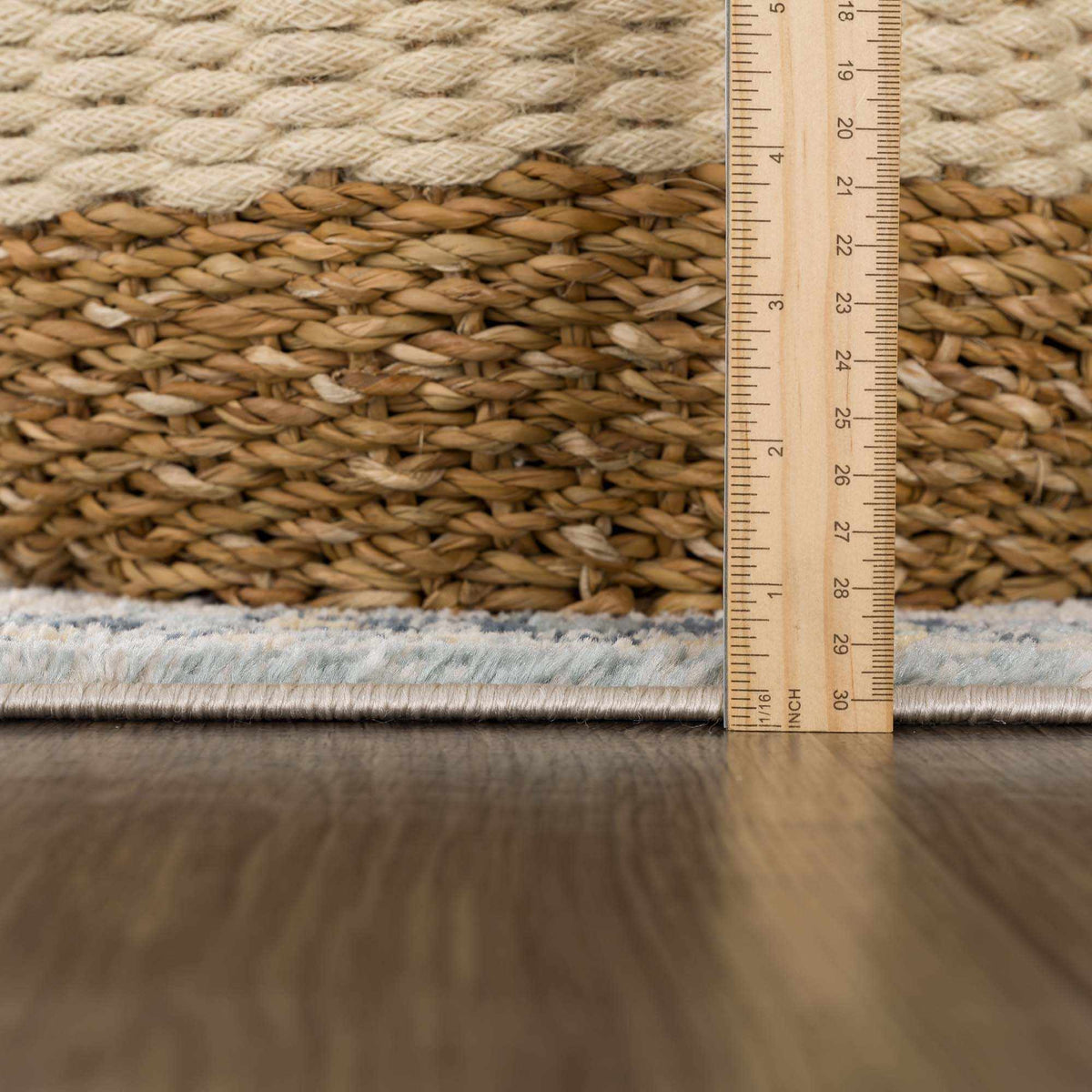 Brend Blue Medallion Area Rug - Clearance