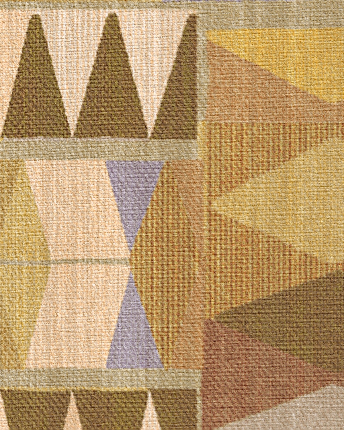 Cadra Ochre Flatwoven Rug by Jungalow