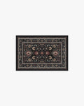 Calabria Black Multicolor Flatwoven Rug