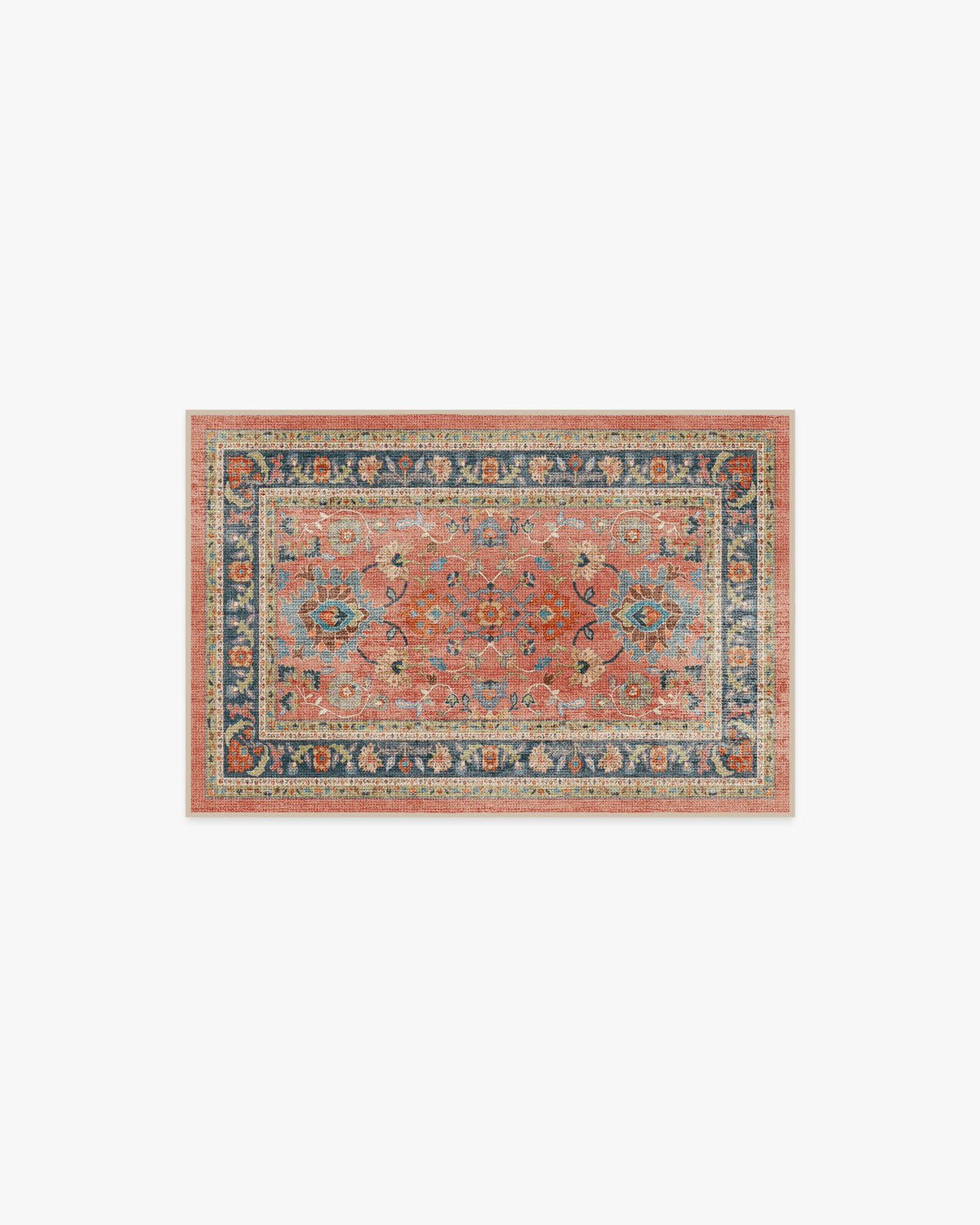 Calabria Coral Multicolor Rug