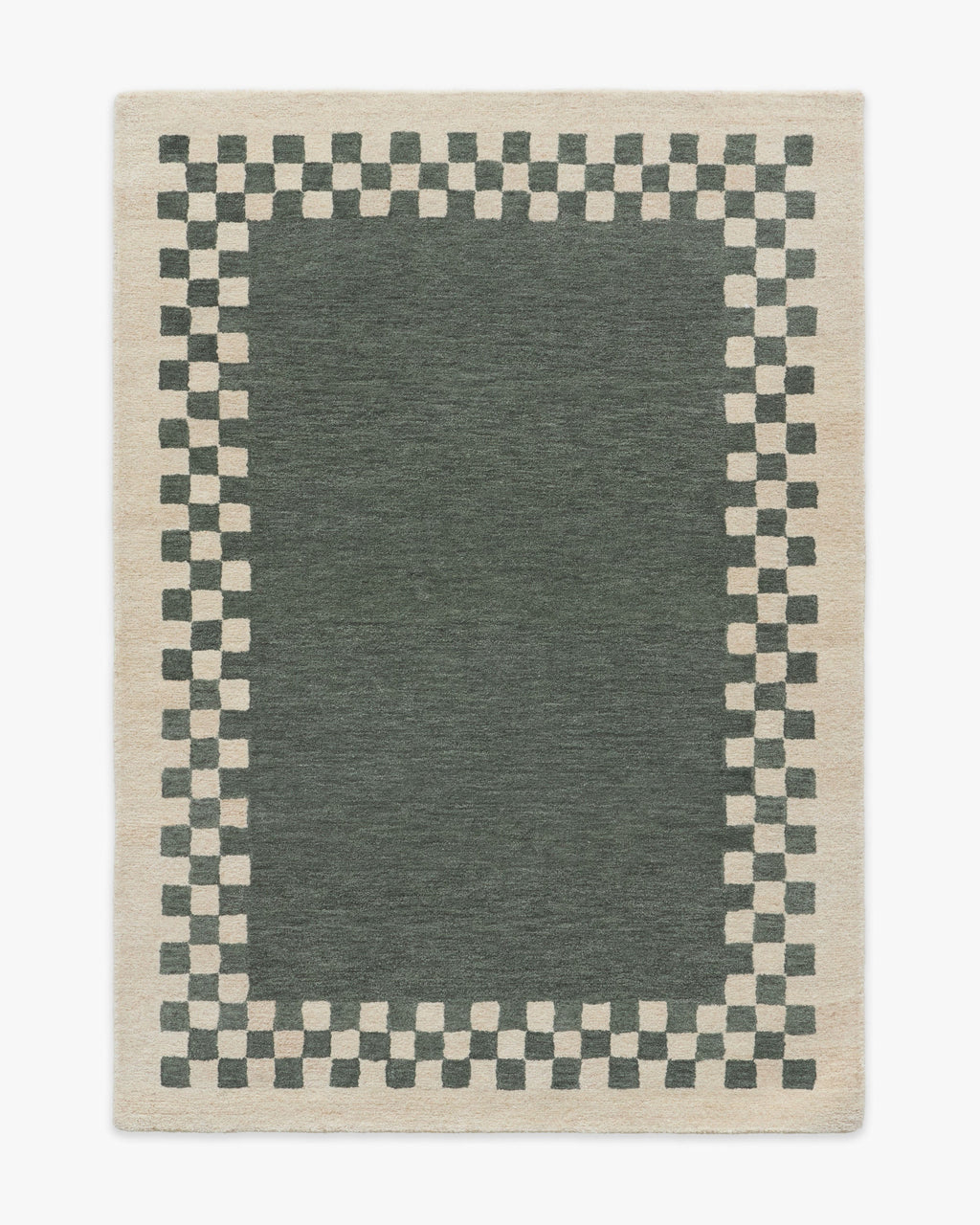 Callum Mineral Teal & Ivory Wool Rug