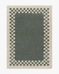 Callum Mineral Teal & Ivory Wool Rug