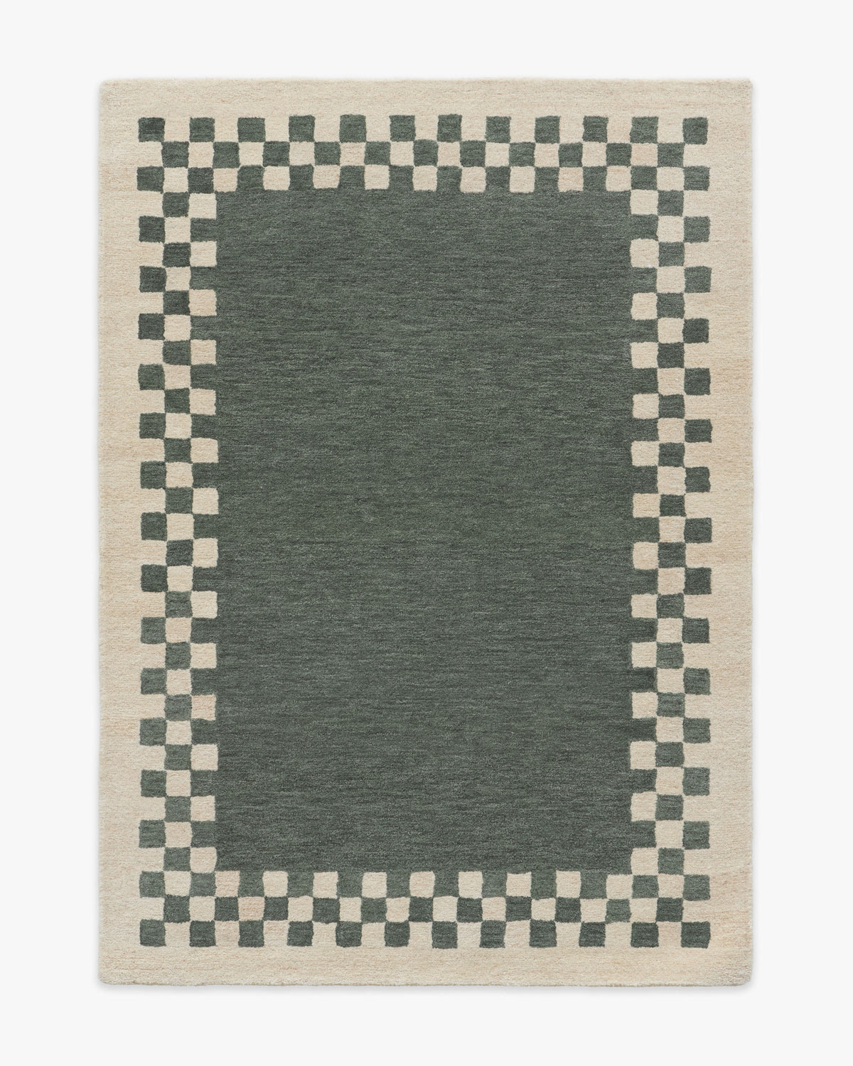 Callum Mineral Teal & Ivory Wool Rug