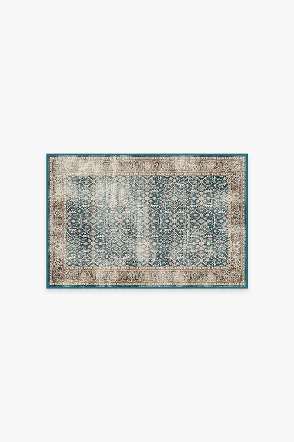 Celestine Teal Blue Rug