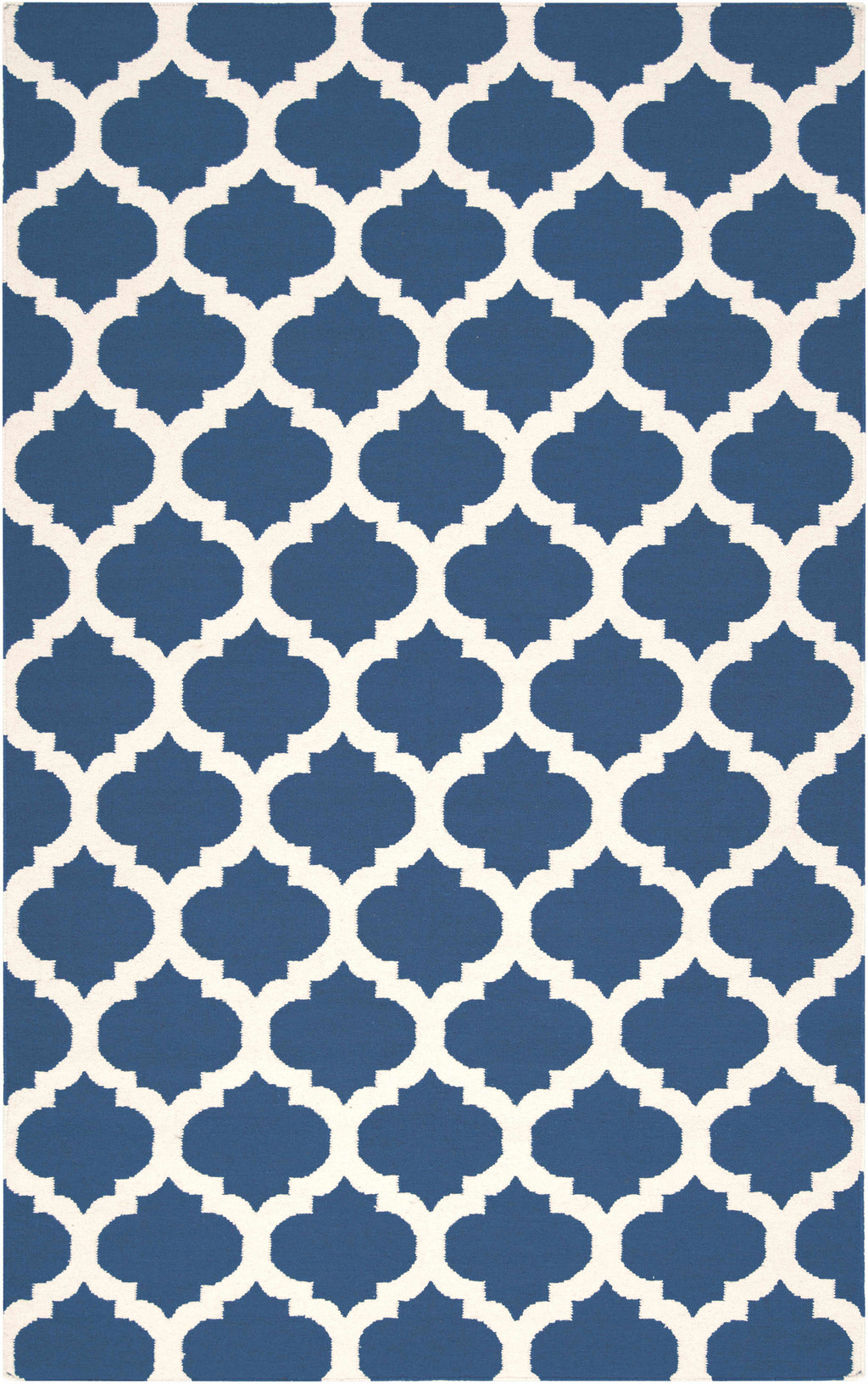 Centenary Navy Wool Area Rug - Clearance