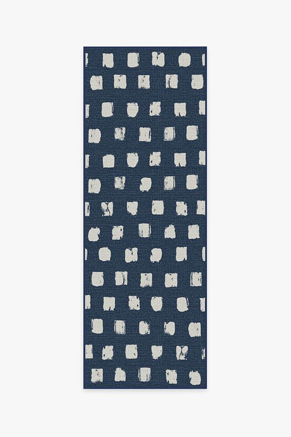 Cobblestone Navy Outdoor Rug