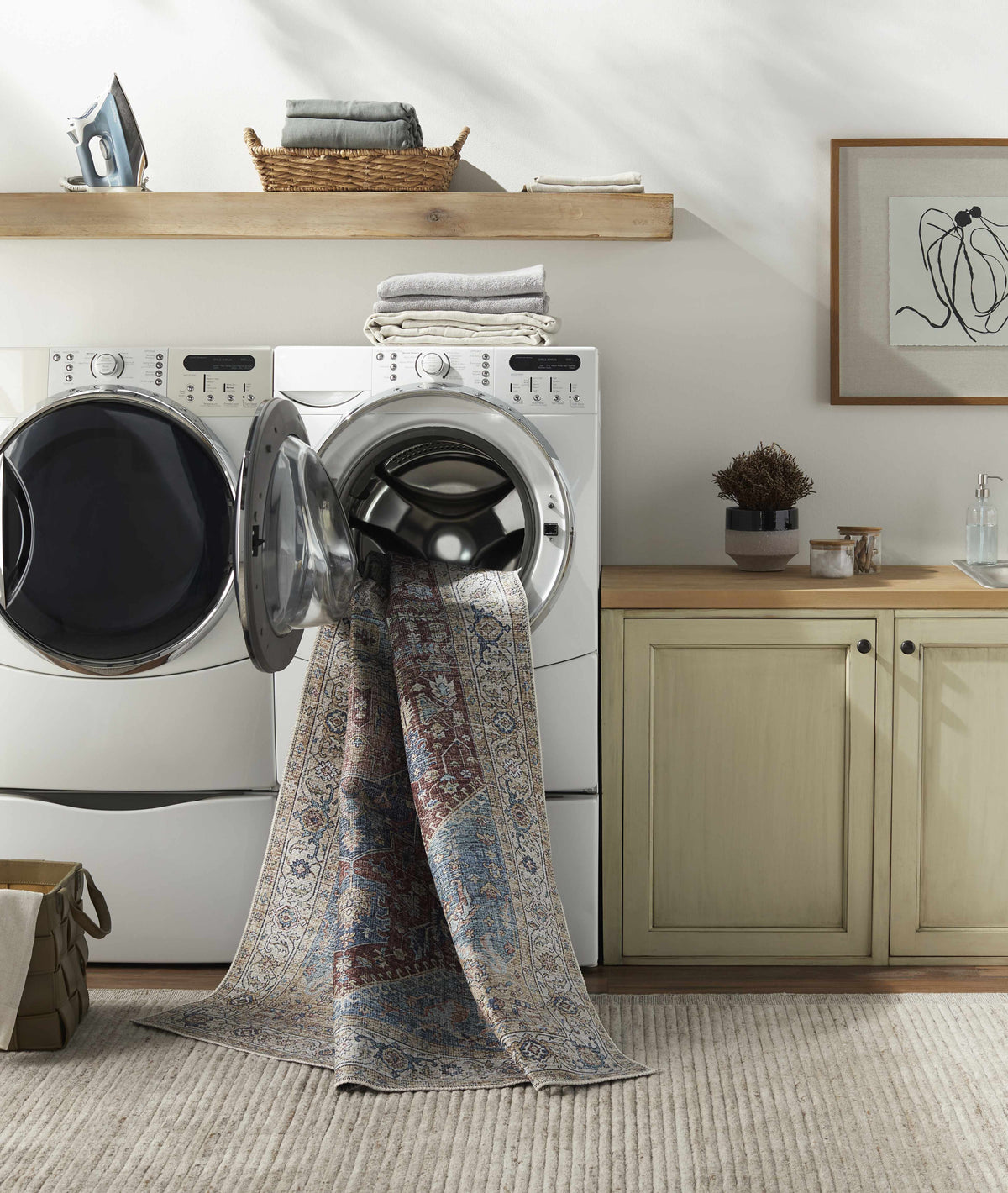 Como Washable Runner Rug - Clearance
