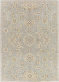 Copen Beige Floral Wool Rug