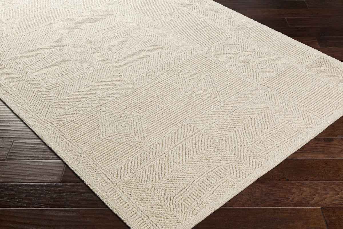 Cork Textured Wool Rug