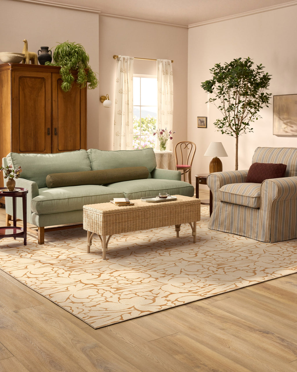 Corrine Cream & Ochre Rug