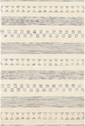 Corry Cream&Black Wool Rug - Clearance