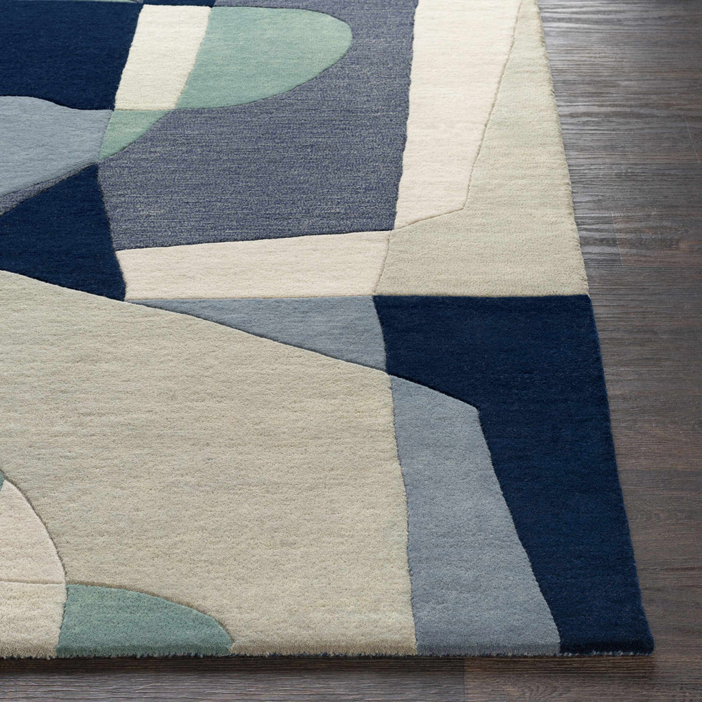 Crawfordsville Modern Hand Tufted Wool Rug