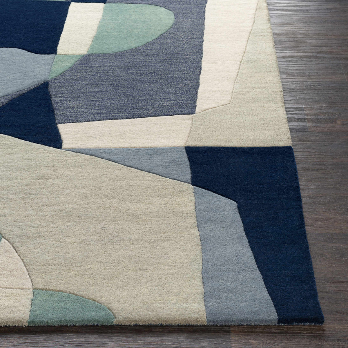 Crawfordsville Modern Hand Tufted Wool Rug