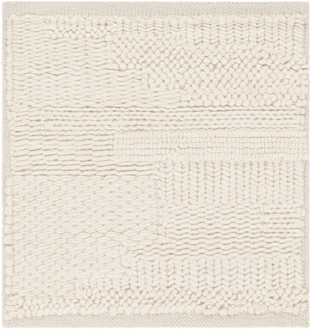 Cypress Cream Textured Wool Rug