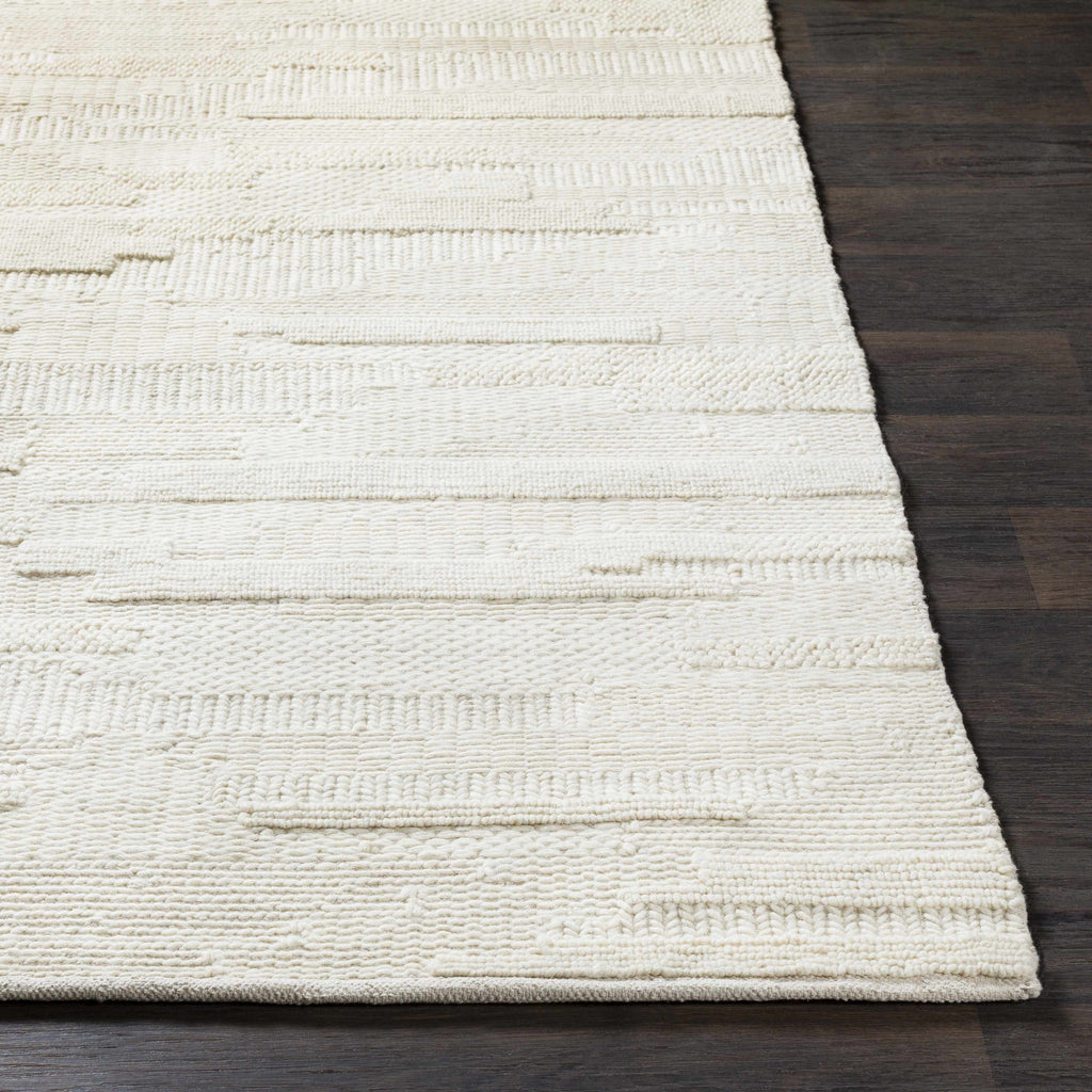 Cypress Cream Textured Wool Rug