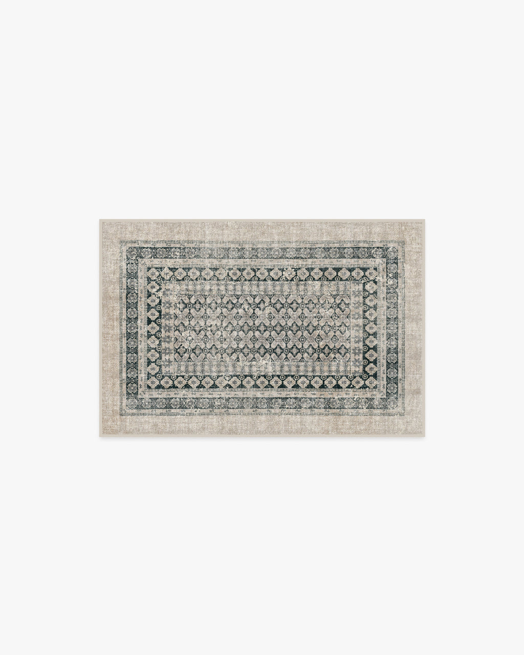 Cyrus Taupe & Soft Charcoal Flatwoven Rug