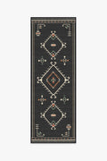 Damali Black Multicolor Outdoor Rug