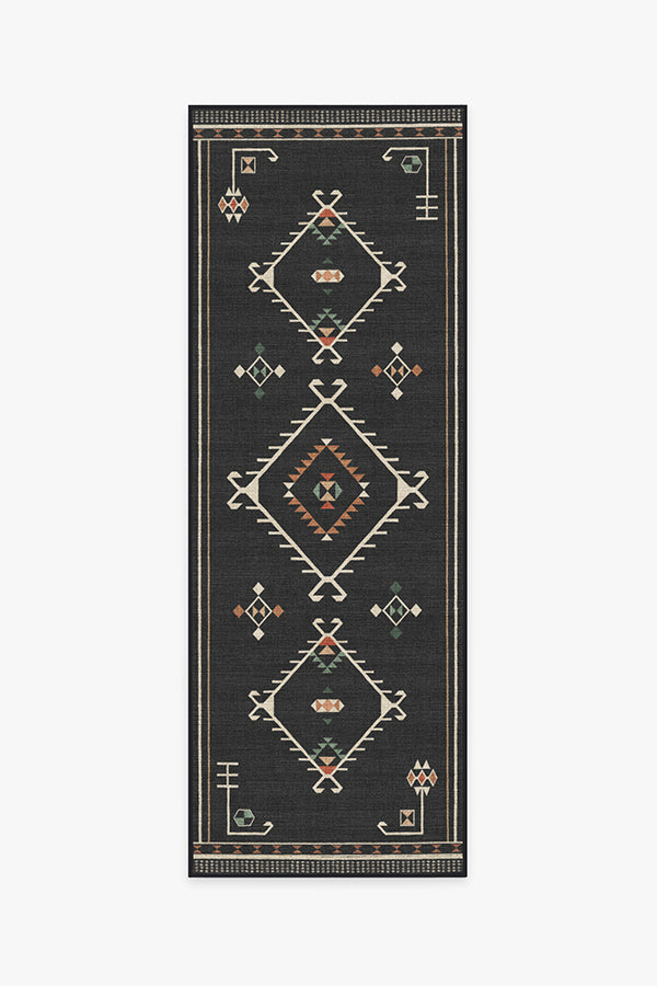 Damali Black Multicolor Outdoor Rug