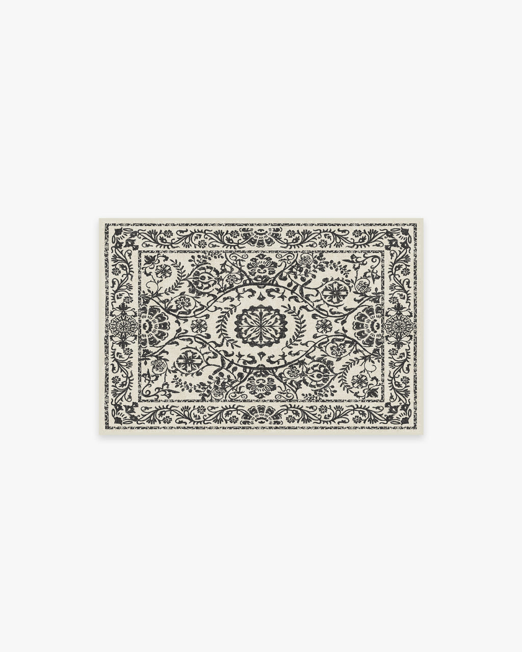 Delphina Black & White Rug