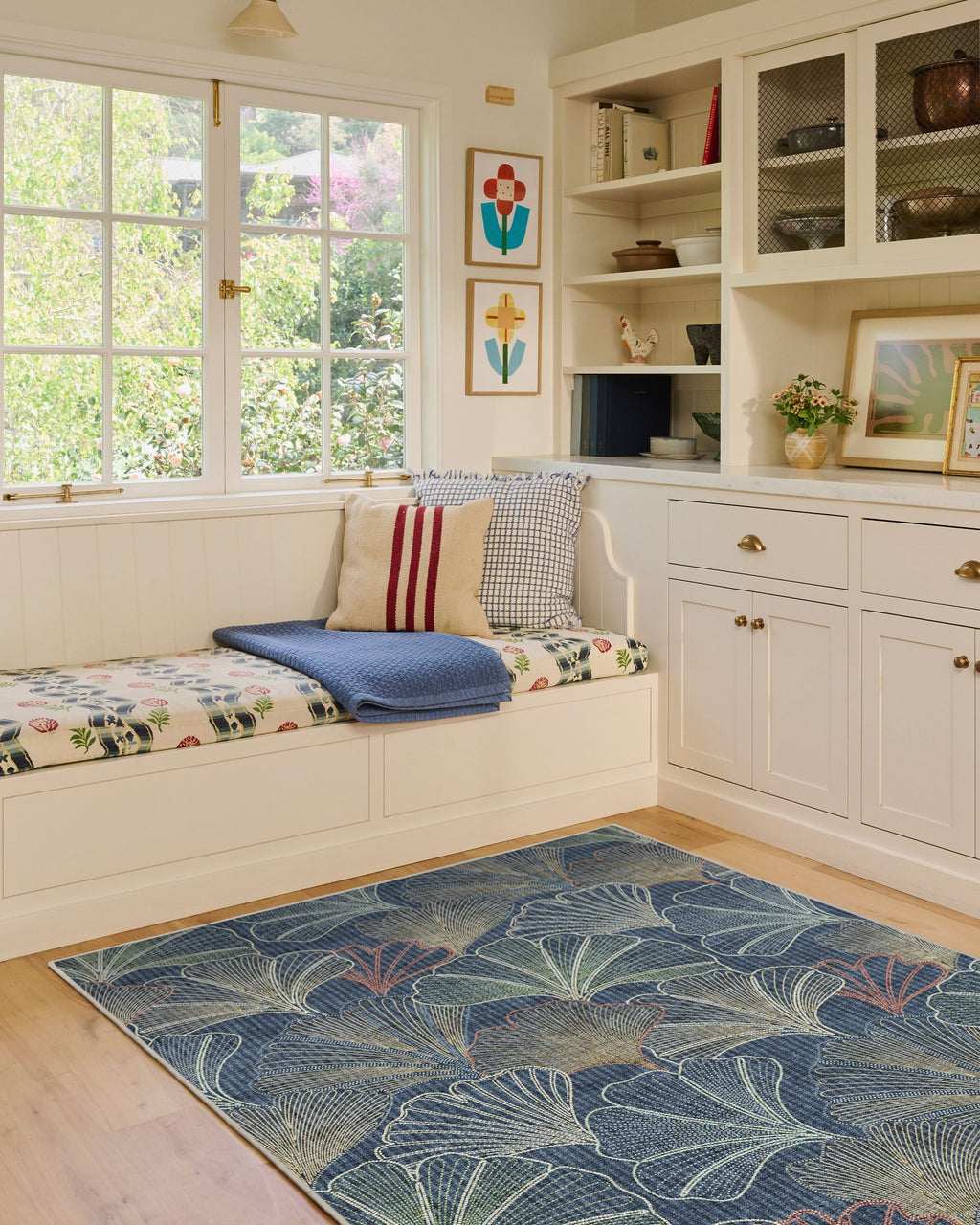 Deniz Navy Rug